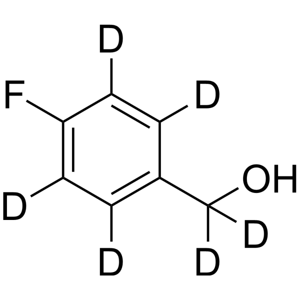 (4-Fluorophenyl)methanol-d6 (4-Fluorobenzylaclohol-d6) 1071809-48-7